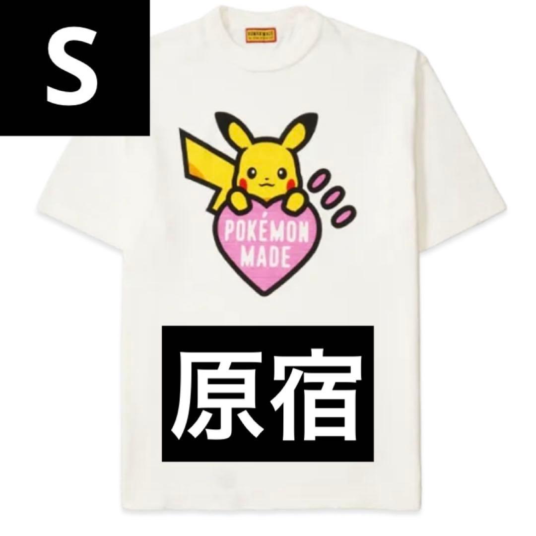 S POKEMON MADE GRAPHIC T-SHIRT 原宿 白