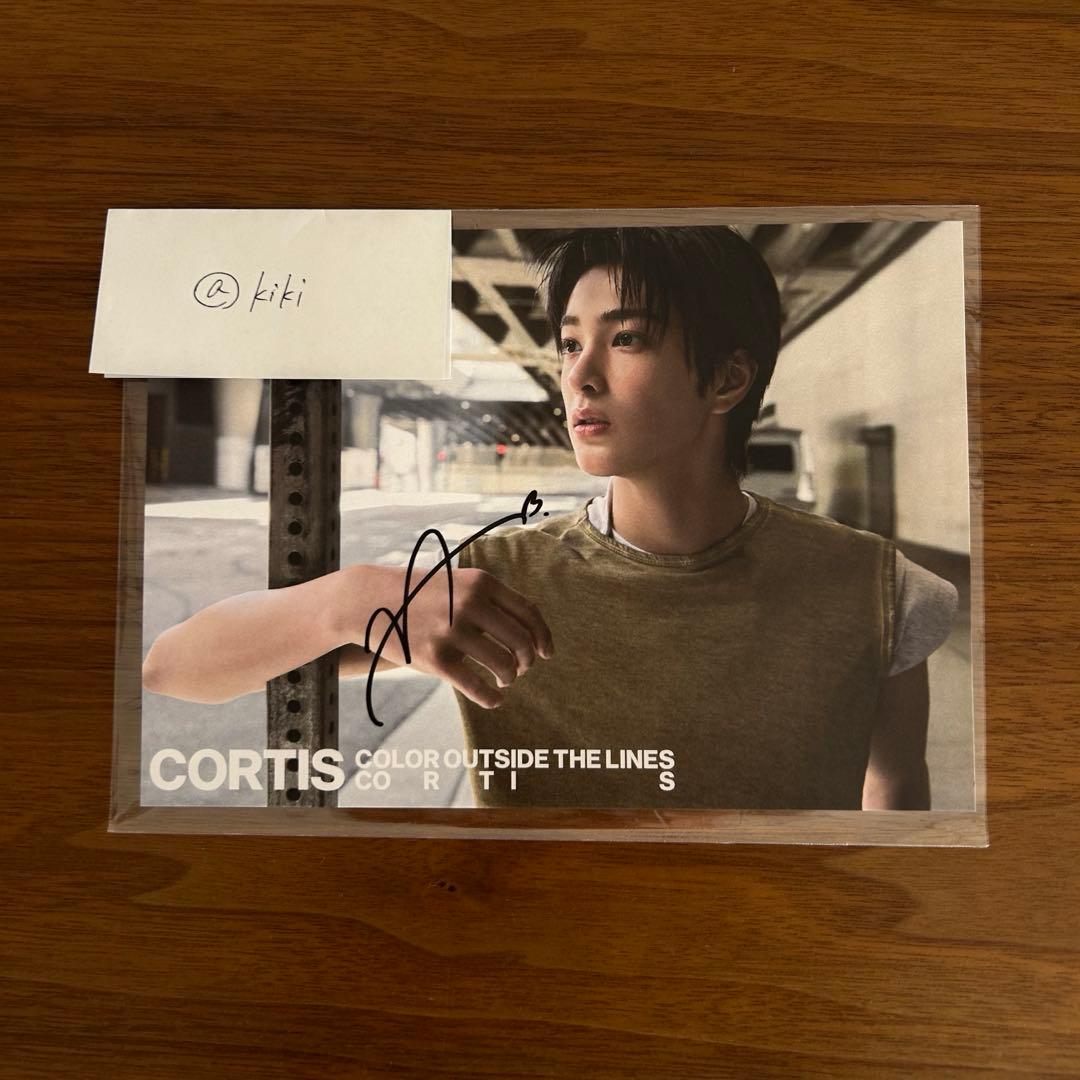 cortis コルティス ゴンホ ゴノ 直筆 サイン 個別サイン会