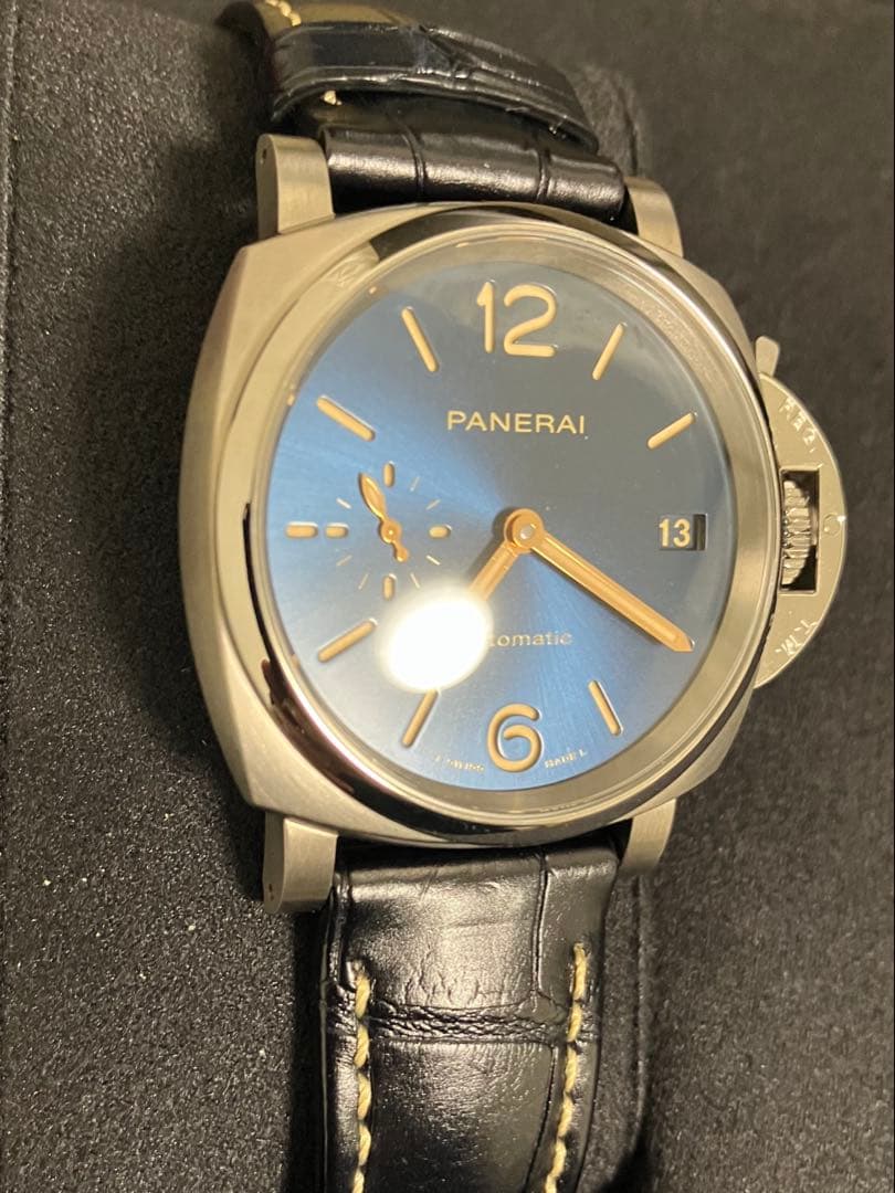 未使用　パネライ PAM00926 チタン 青文字盤