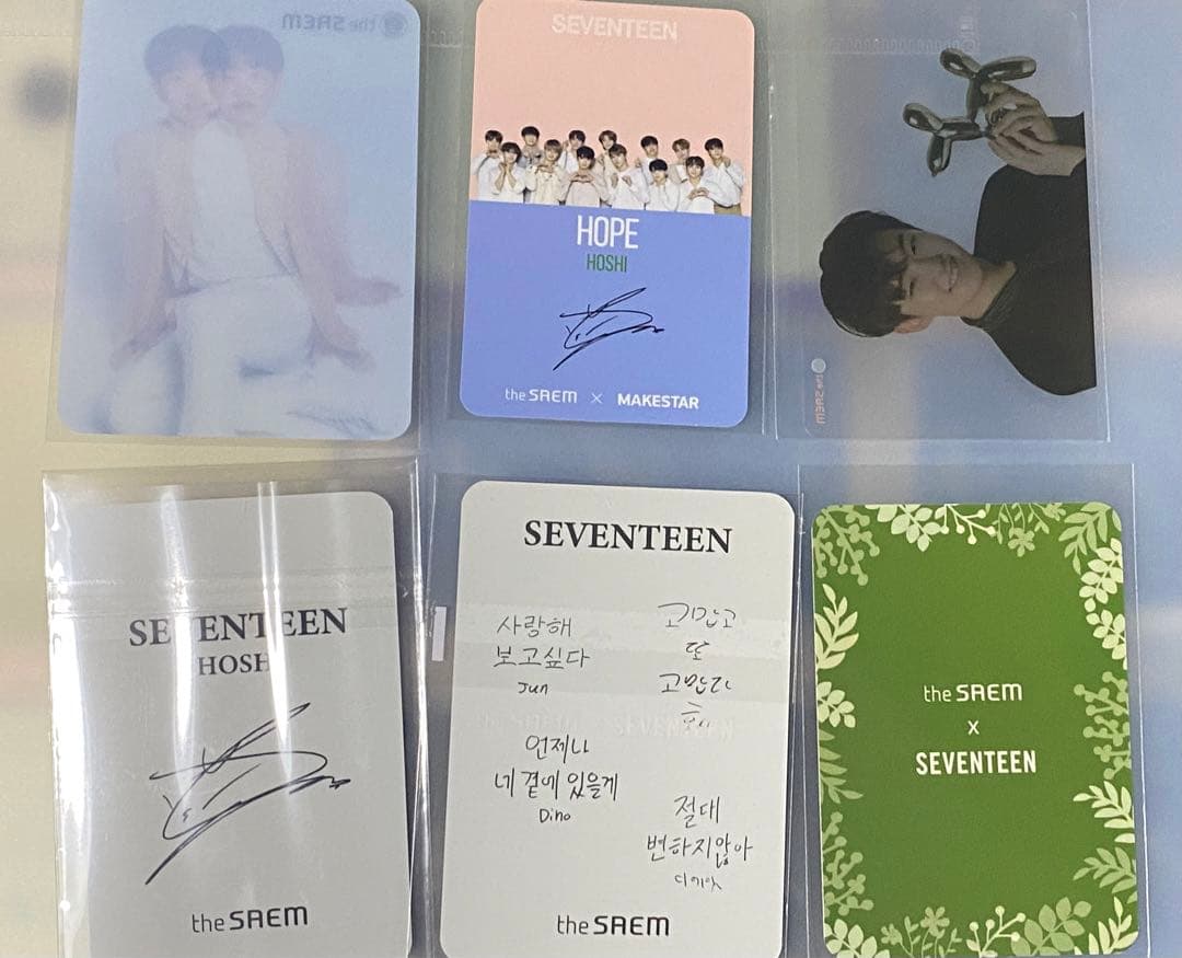 SEVENTEEN ホシ ザセム レンチキュラー トレカ The SAEM