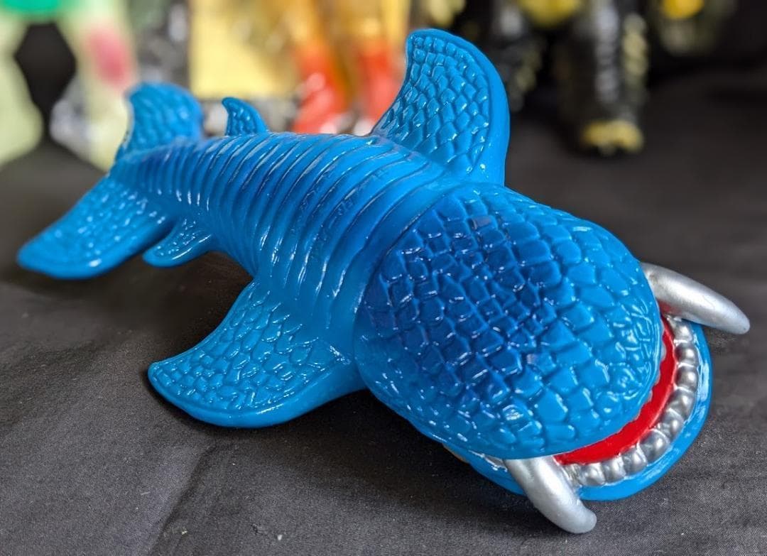 スペクトルマン＆登場怪獣（ベアモデル・マスダヤ復刻）ソフビフィギュア４体セット