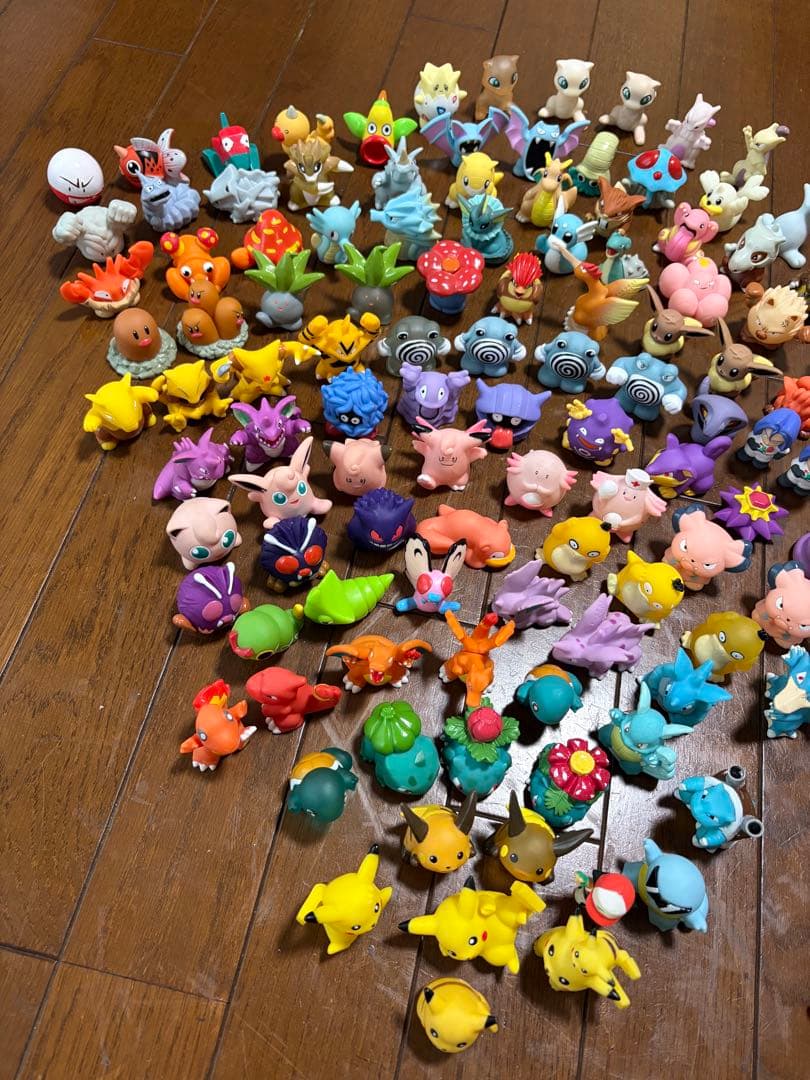 初代 ポケモンキッズ 指人形 まとめ売り 125体
