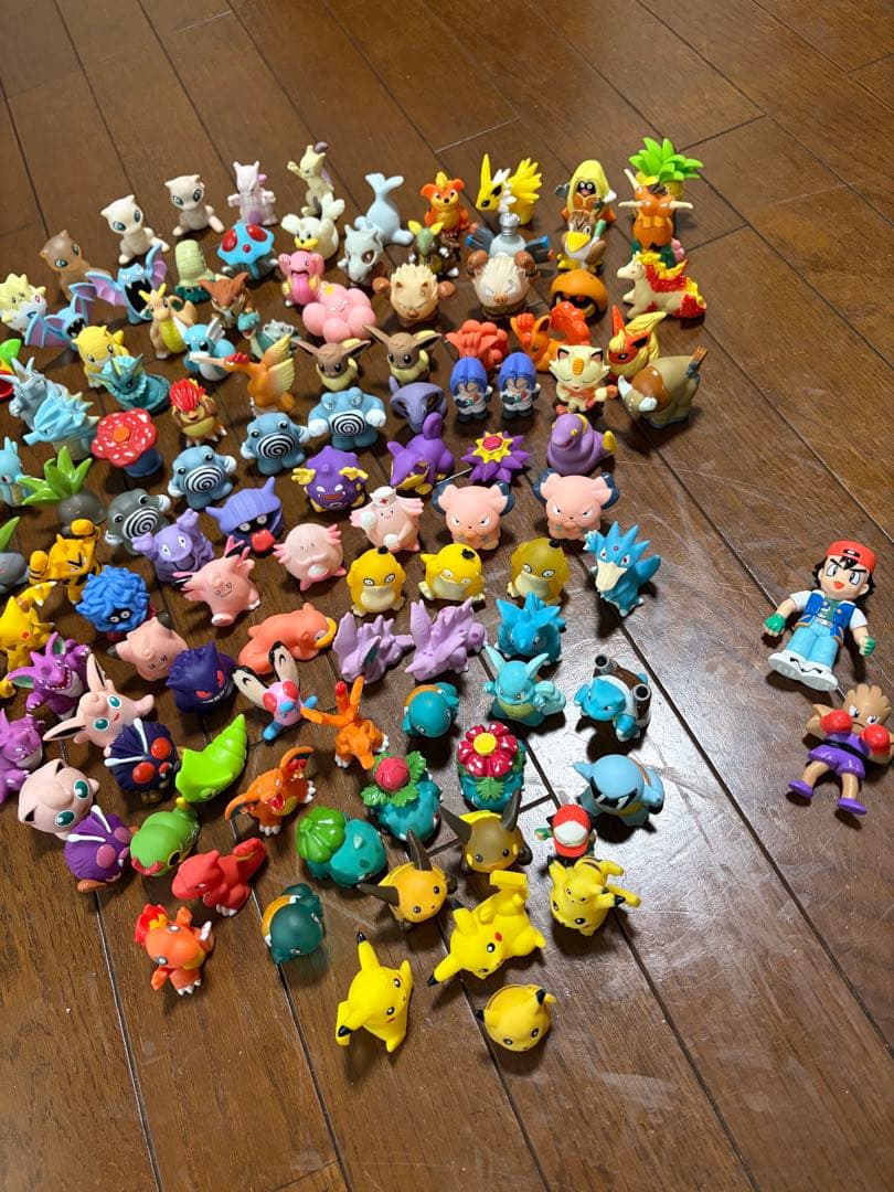 初代 ポケモンキッズ 指人形 まとめ売り 125体