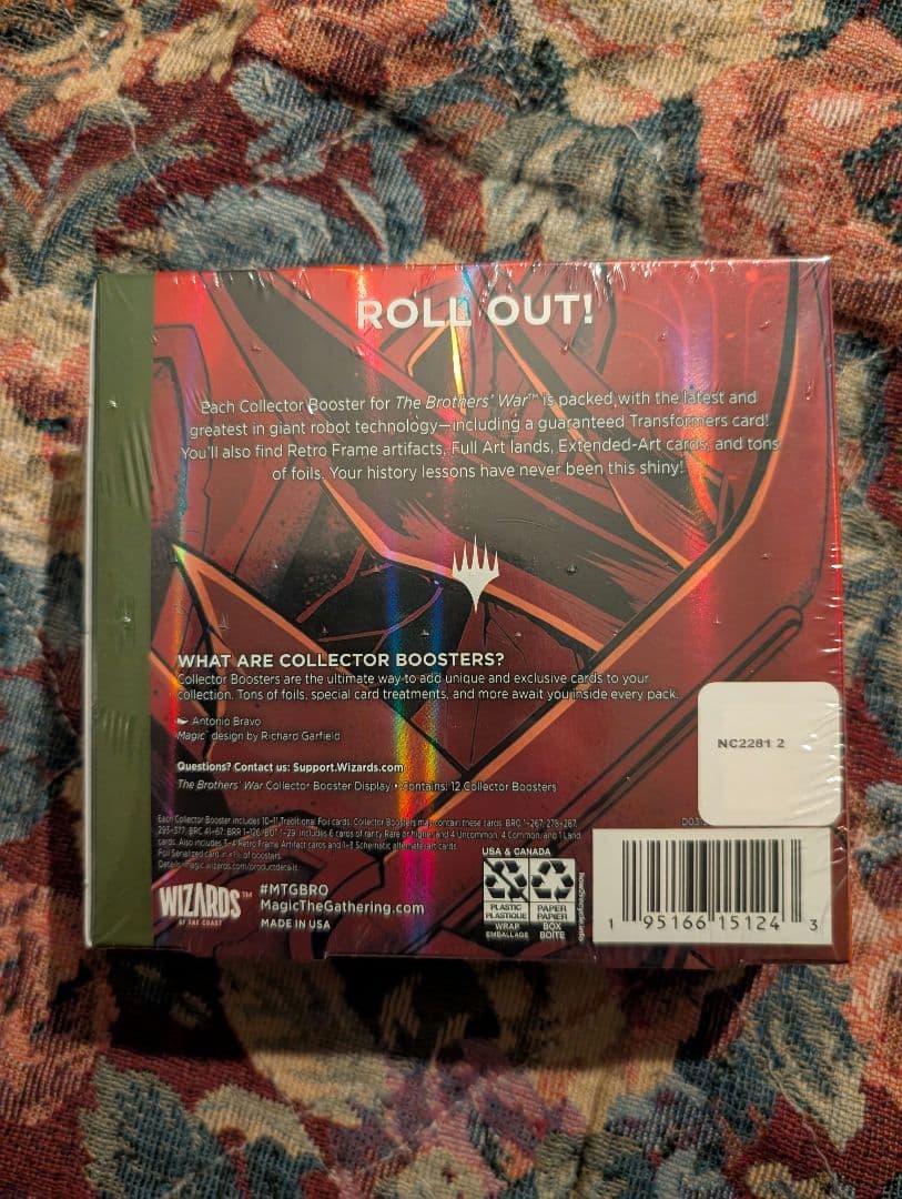 マジック：ザ・ギャザリング　兄弟戦争　コレクターブースター　英語版　未開封品