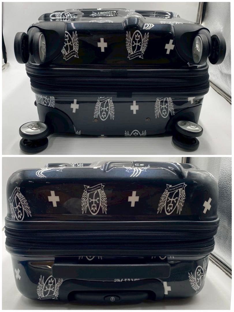 CASTELBAJAC　総柄　キャリーケース　カステルバジャック ブラック