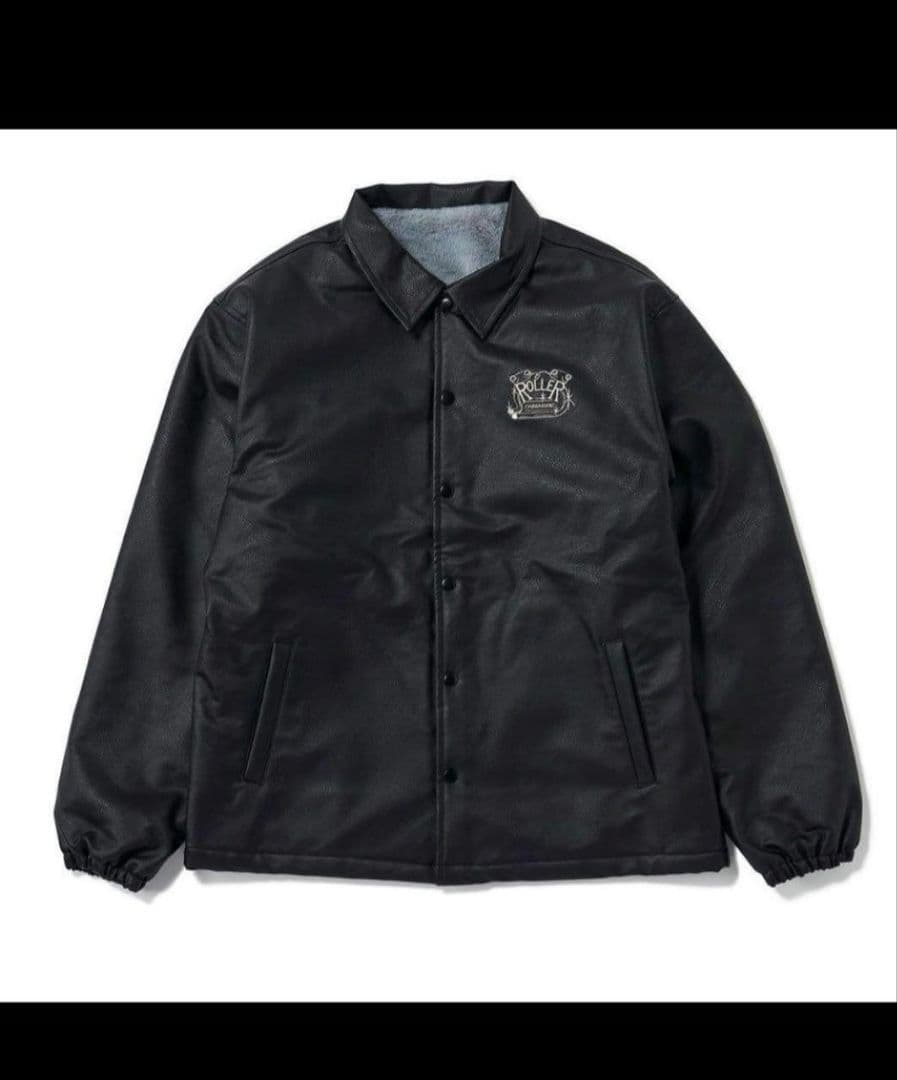 ジャケット・アウター ROLLER MAGAZINE FAKE LEATHER COACH