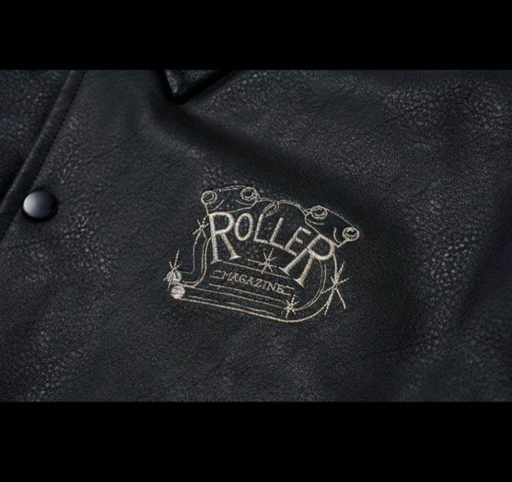 ジャケット・アウター ROLLER MAGAZINE FAKE LEATHER COACH