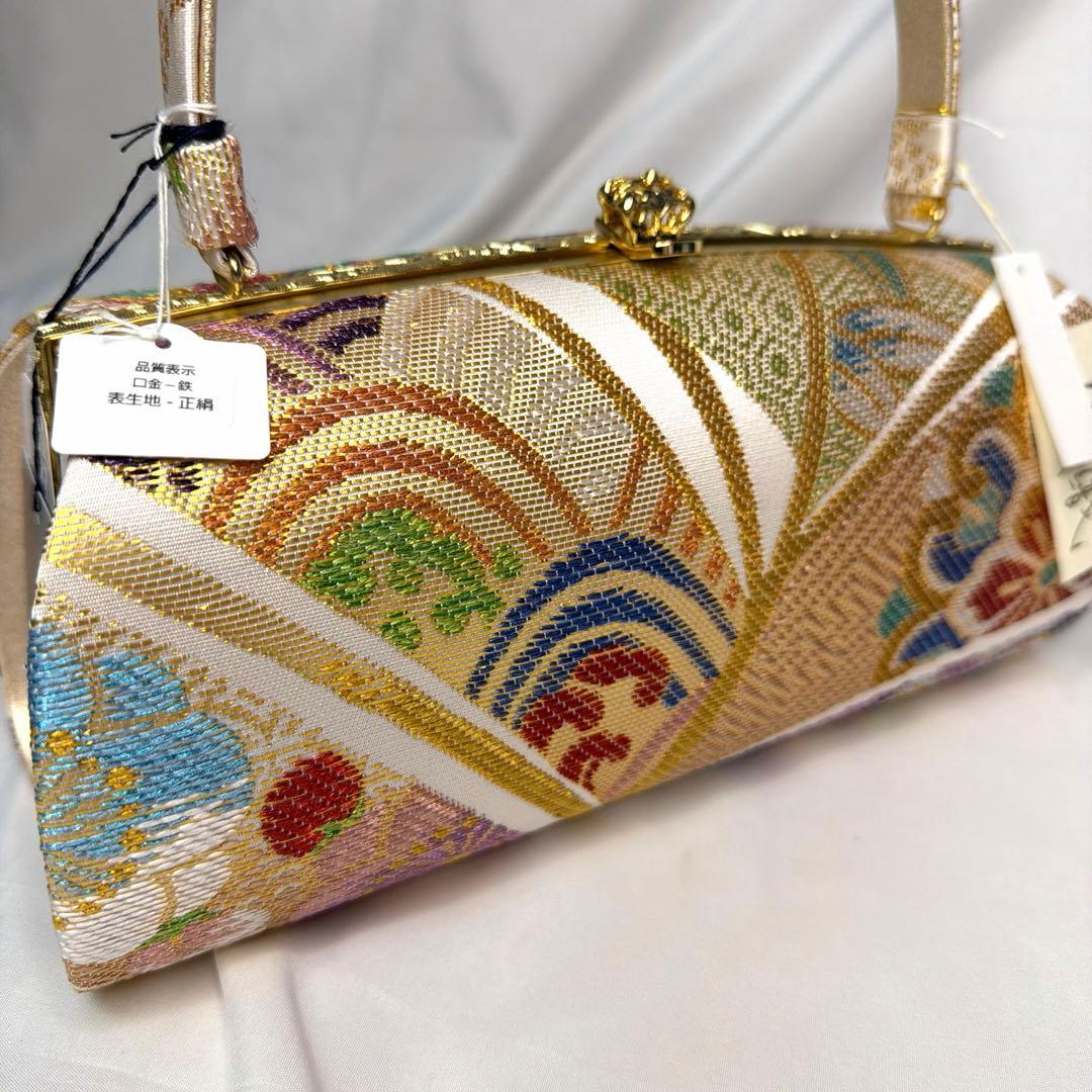 新品訳あり　草履　バッグ　セット　2025年　振袖用　Lサイズ　正絹