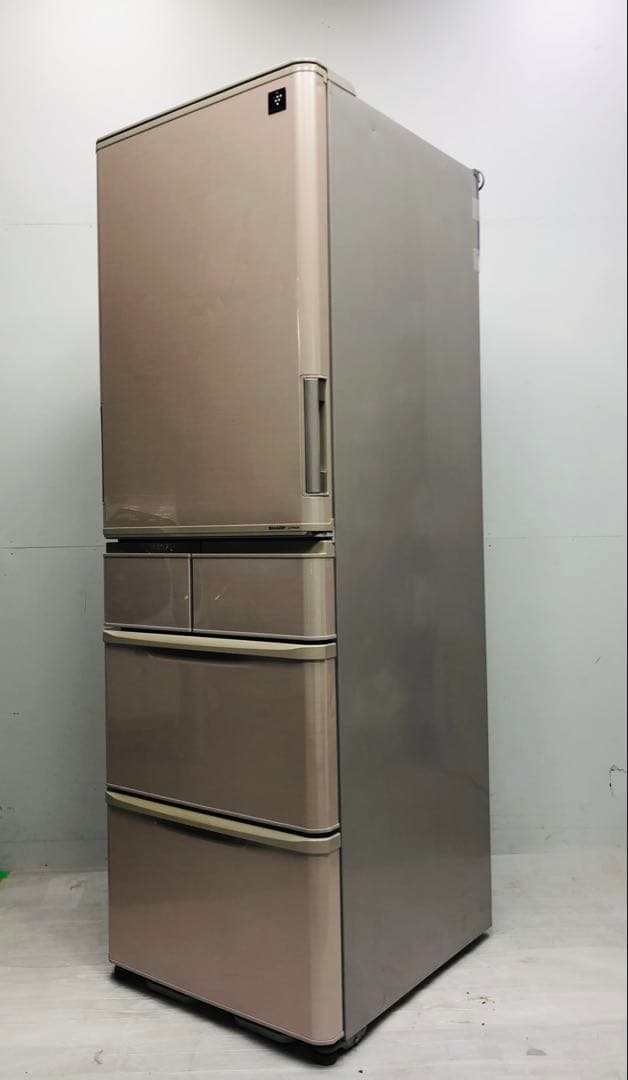 シャープ　冷蔵庫　5ドア　412L SJ-PW42W-N どっちでもドア