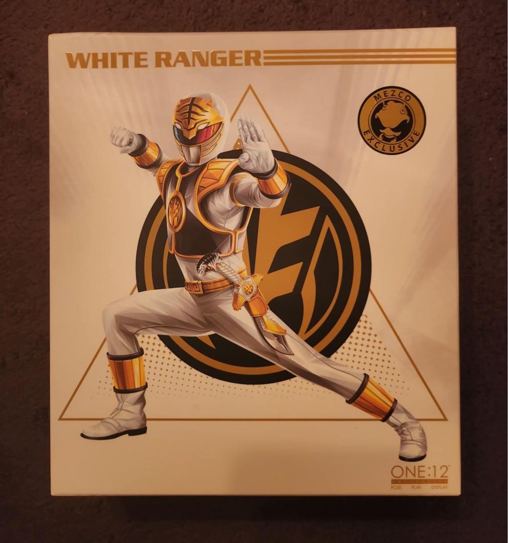 メズコ パワーレンジャー 1/12スケール ホワイトレンジャー