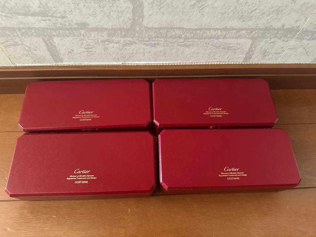 Cartier カルティエ 万年筆 ボールペン ケース 空箱　4個セット