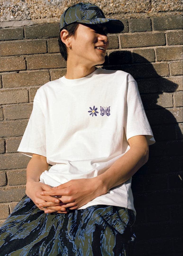 Needles × purple things Tシャツ