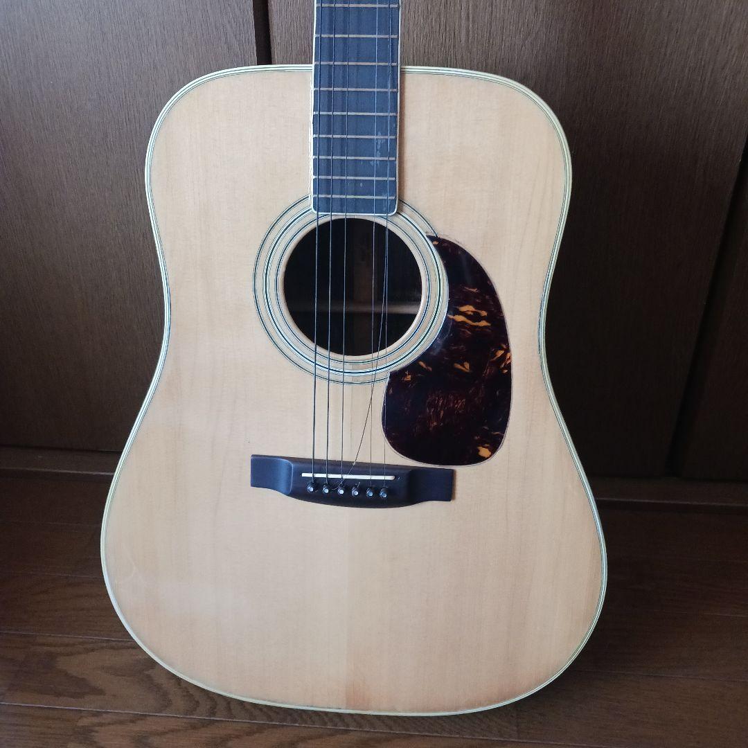 【DaiDai】希少 全音 田村宏作 80号 フォークギター ケース付き