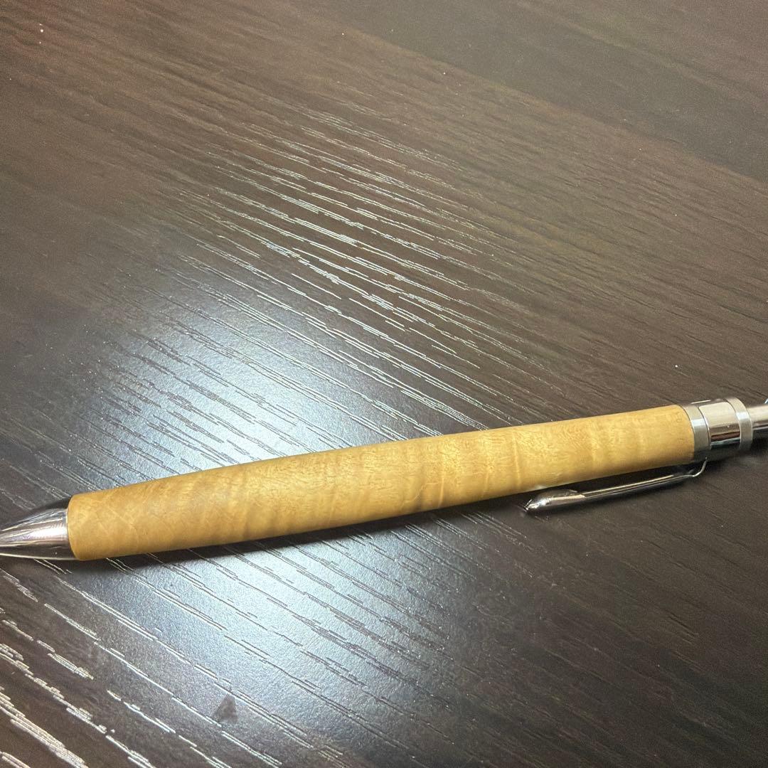ヨシナ　工房楔シャーペン0.5mm 栃