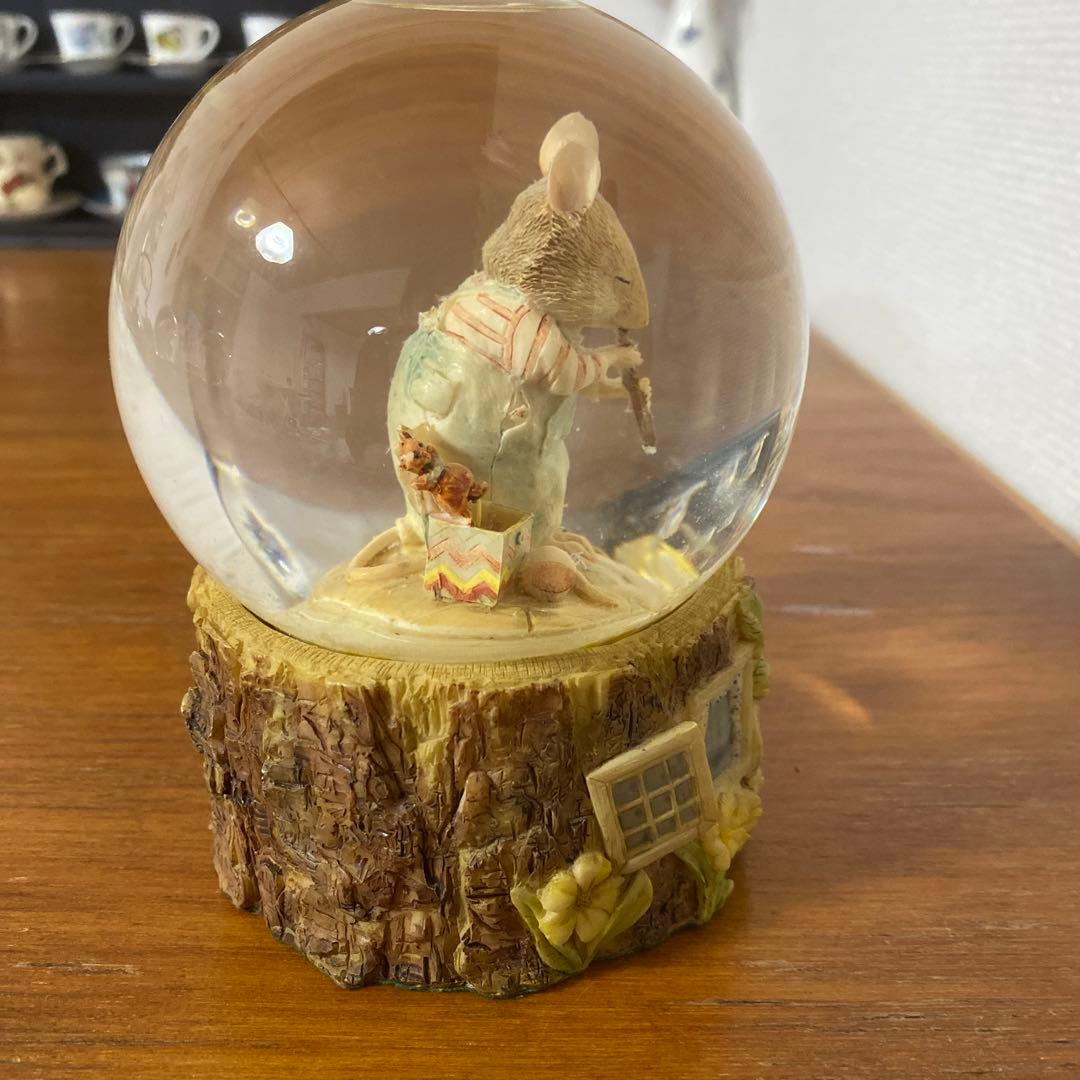 1989 エネスコ　ブランブリーヘッジ スノードーム　スノーグローブ　スプリング