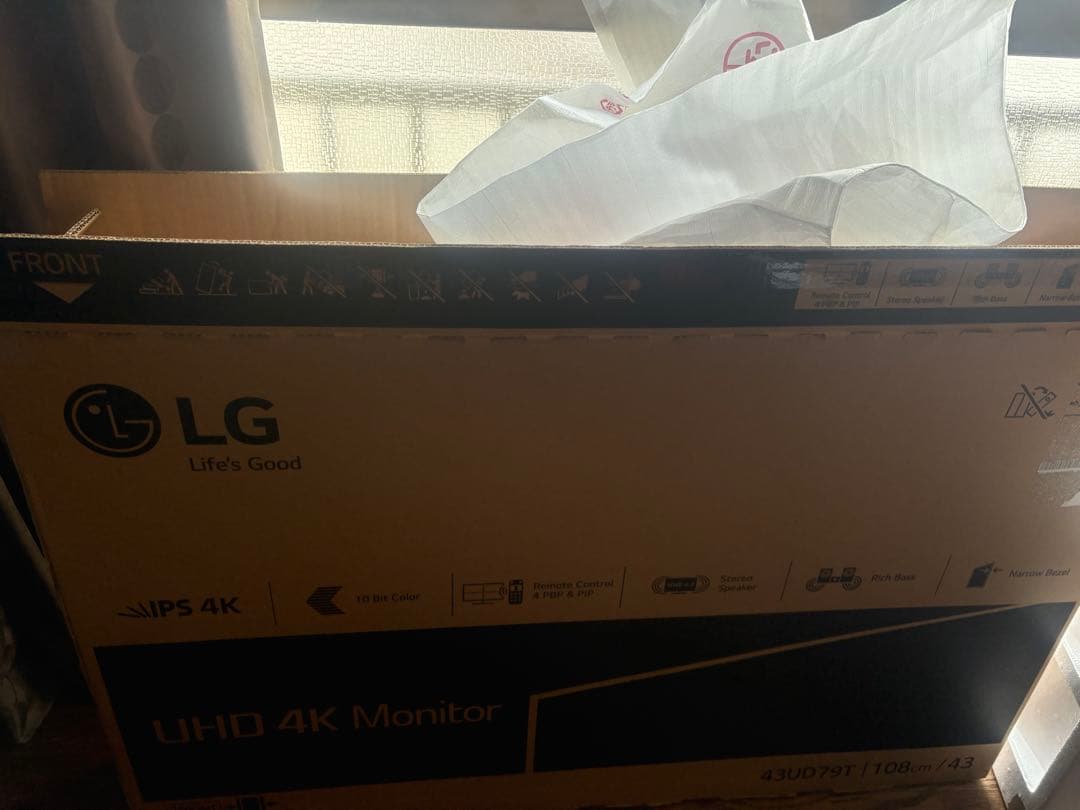 LG UHD 4K Monitor 43UD79T 43インチ
