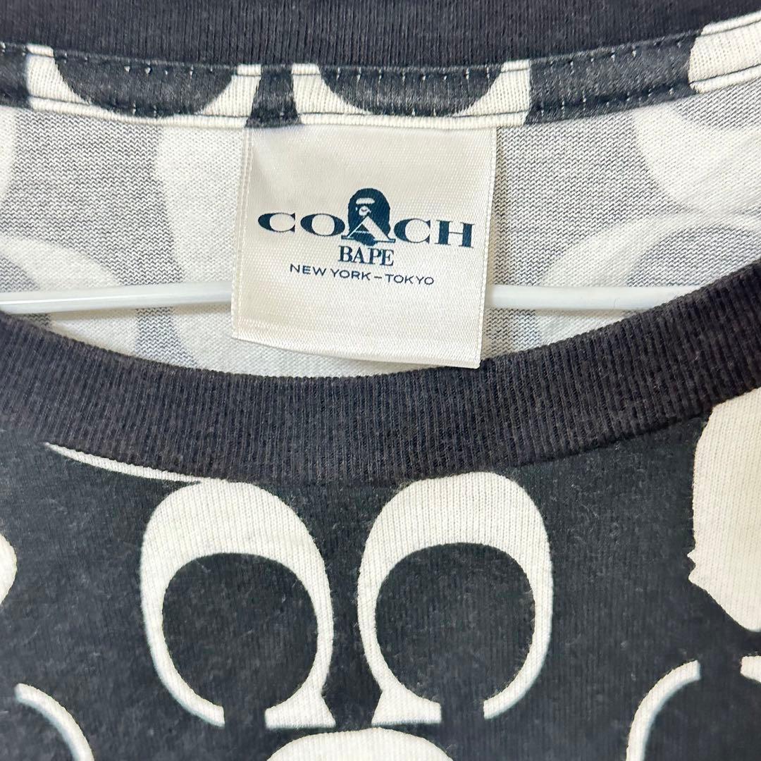 Bape × coach モノグラムTee