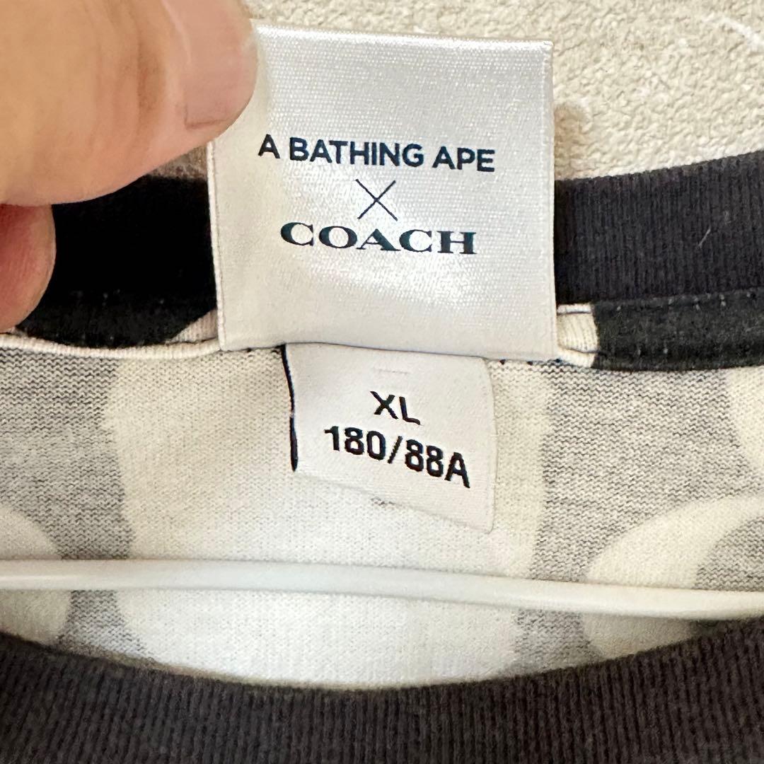 Bape × coach モノグラムTee