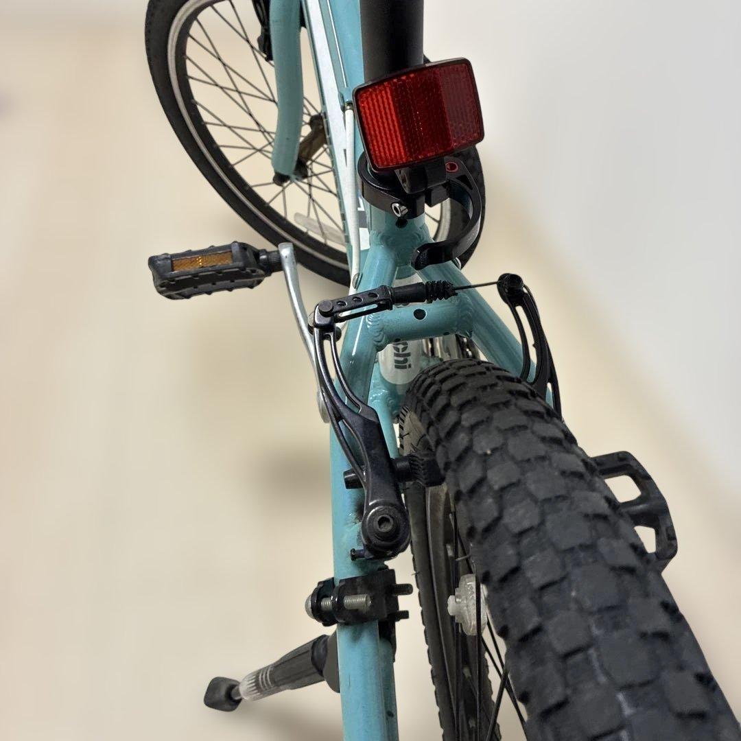 Bianchi ビアンキ　水色　ジュニア自転車　２０インチ　引き取り限定