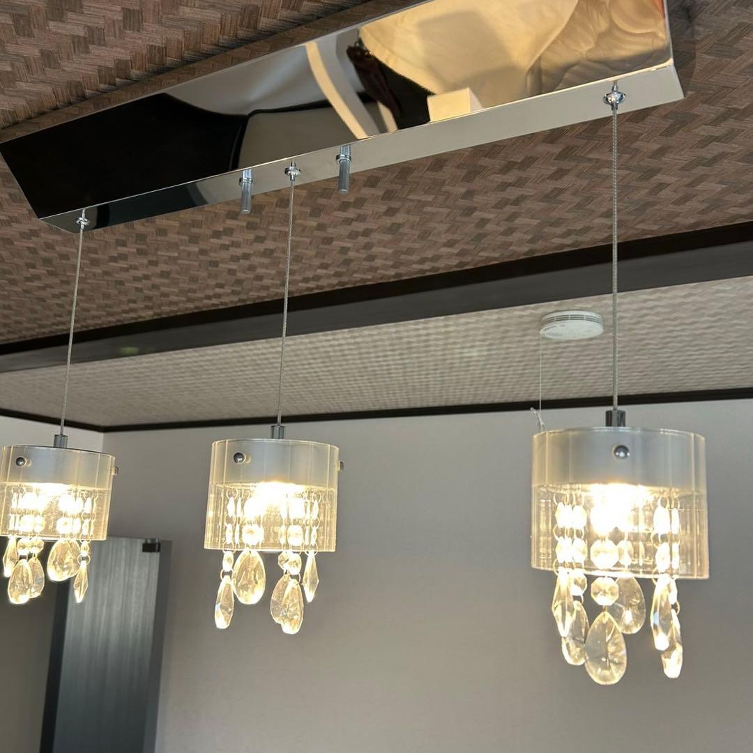 MINA LED ペンダントライト 3灯 シャンデリア ダイニングライト