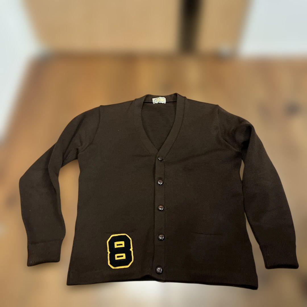 ヴィンテージ60.70sレタードカーディガン