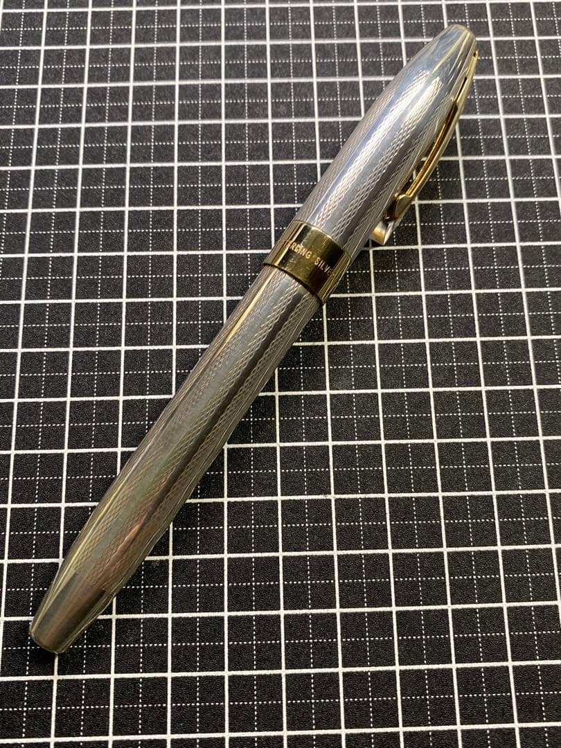 SHEAFFER LEGACY Sterling-Silver 万年筆　字幅M