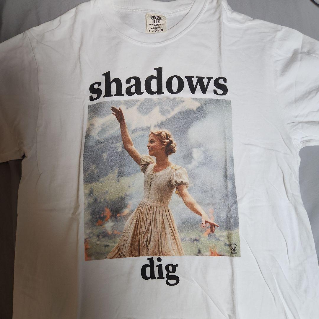 shadows dig 白色 Tシャツ Lサイズ