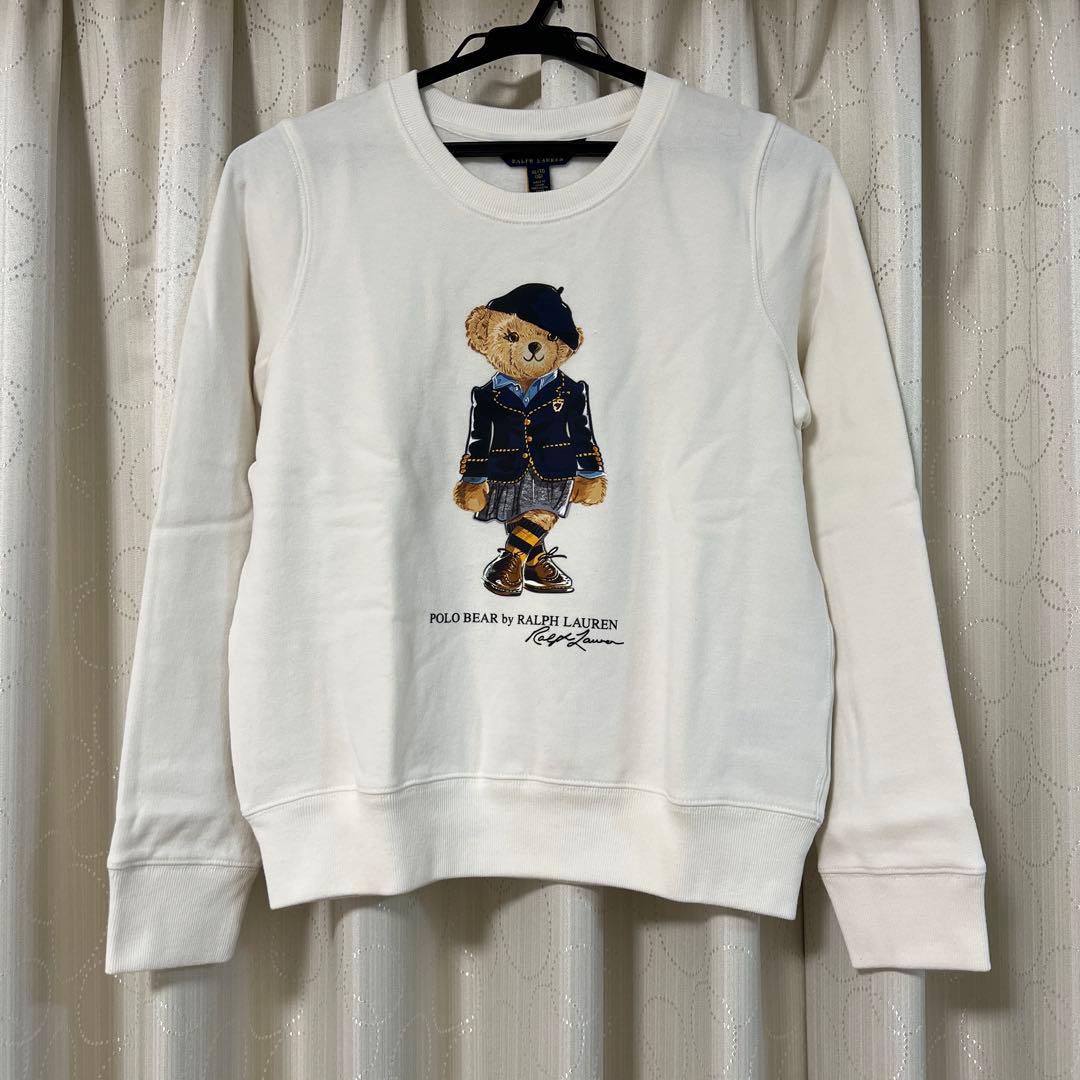 新品未使用　ラルフローレンキッズ　ポロベアトレーナー裏起毛
