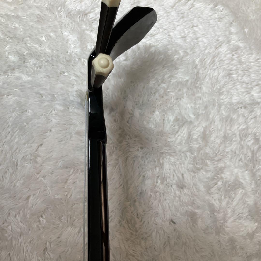 【美品】三線 本皮 本革 蛇皮 蛇革 三味線 琉球 沖縄　沖縄三味線