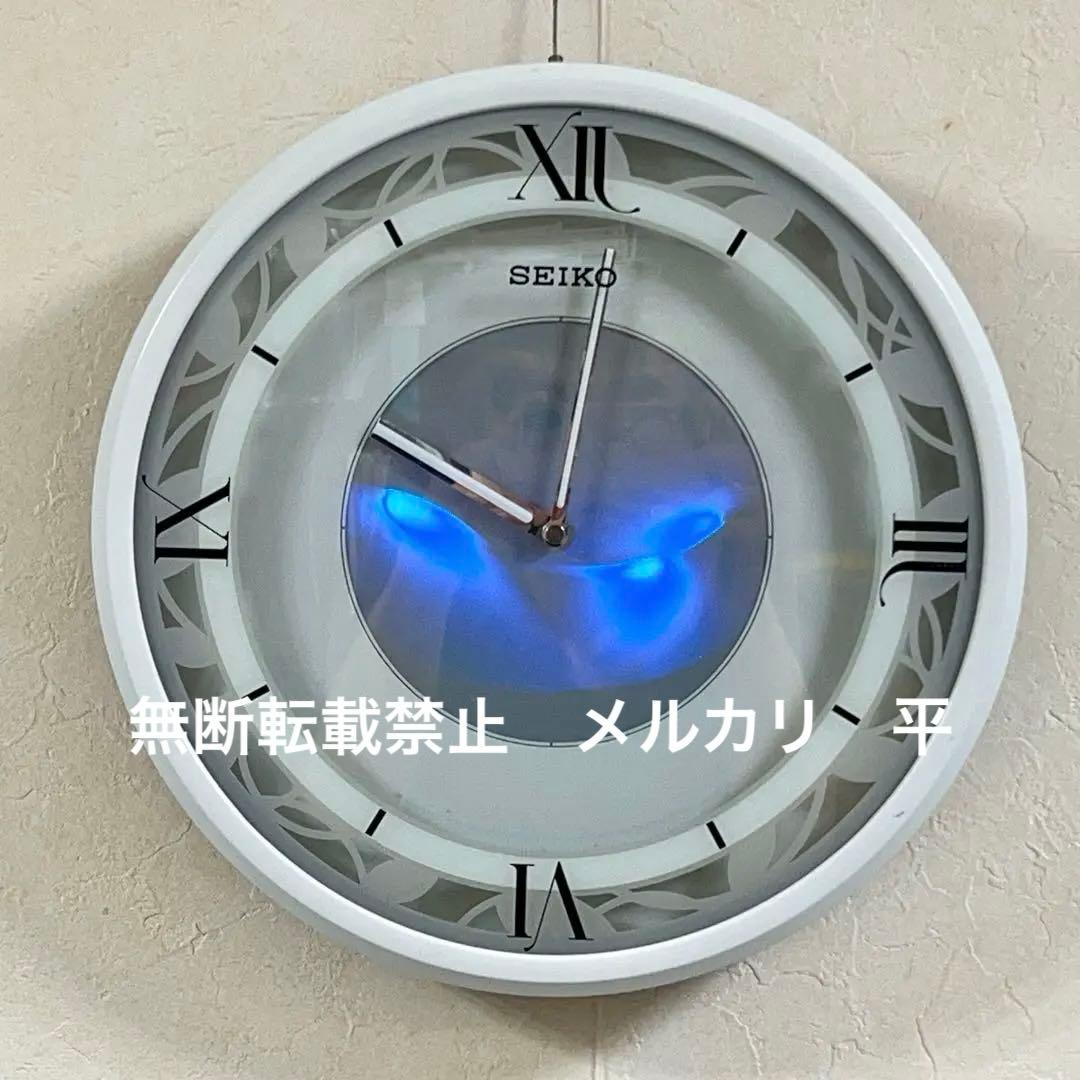 SEIKO 光るヒーリング時計　RE569W 癒される光とメロディ