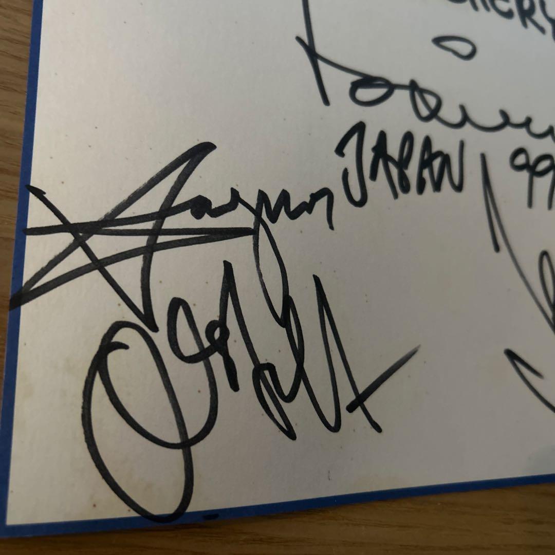 Witchery ウィッチリー　直筆サイン 1999年12月