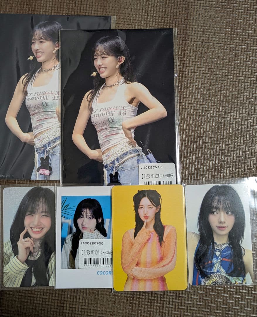 ME:I キャンバスバッグキーホルダートレカ