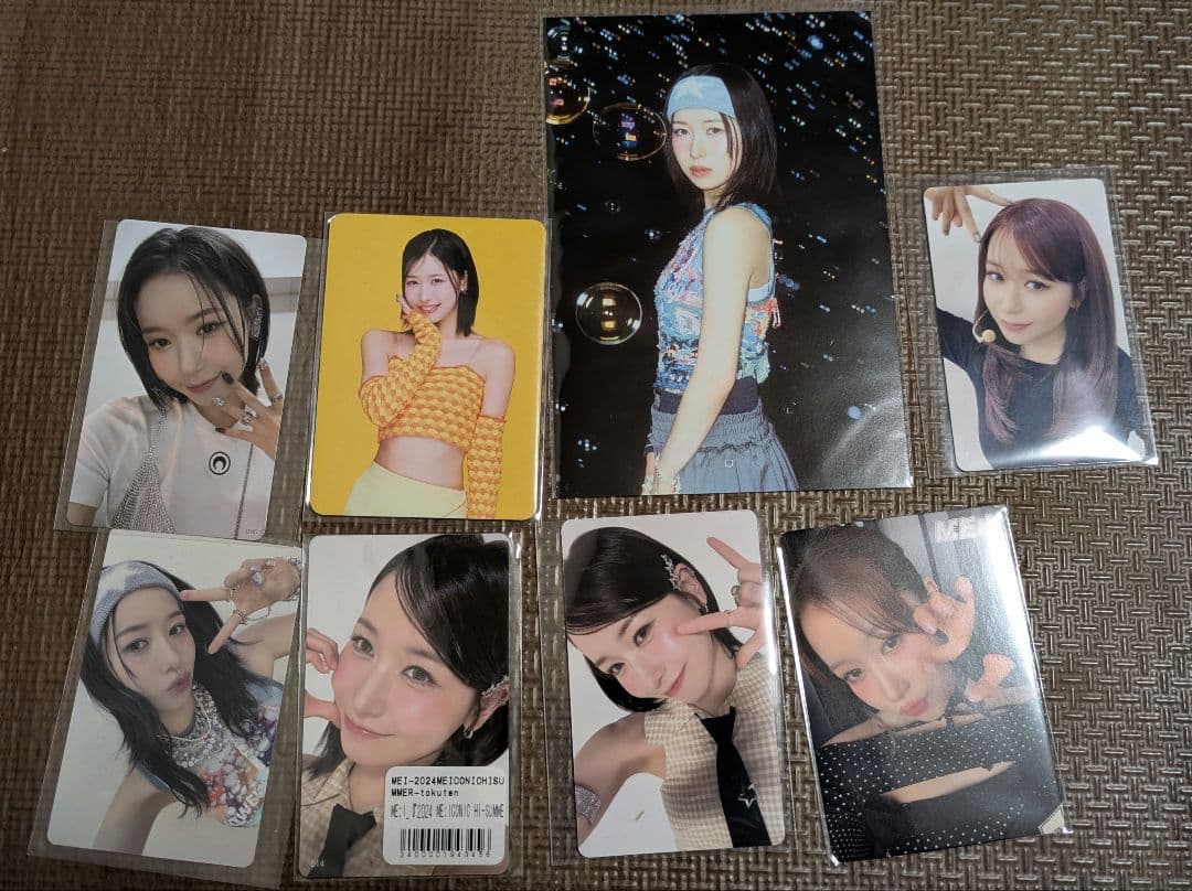 ME:I キャンバスバッグキーホルダートレカ