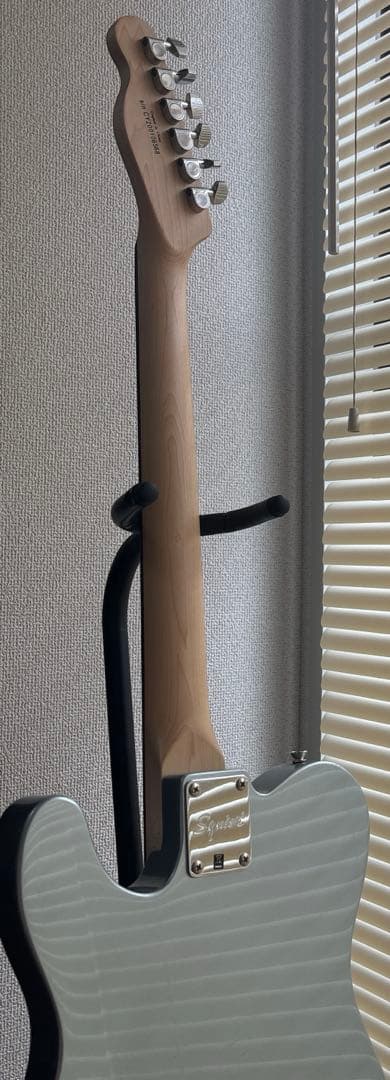 限定色シルバー squier affinity テレキャスター