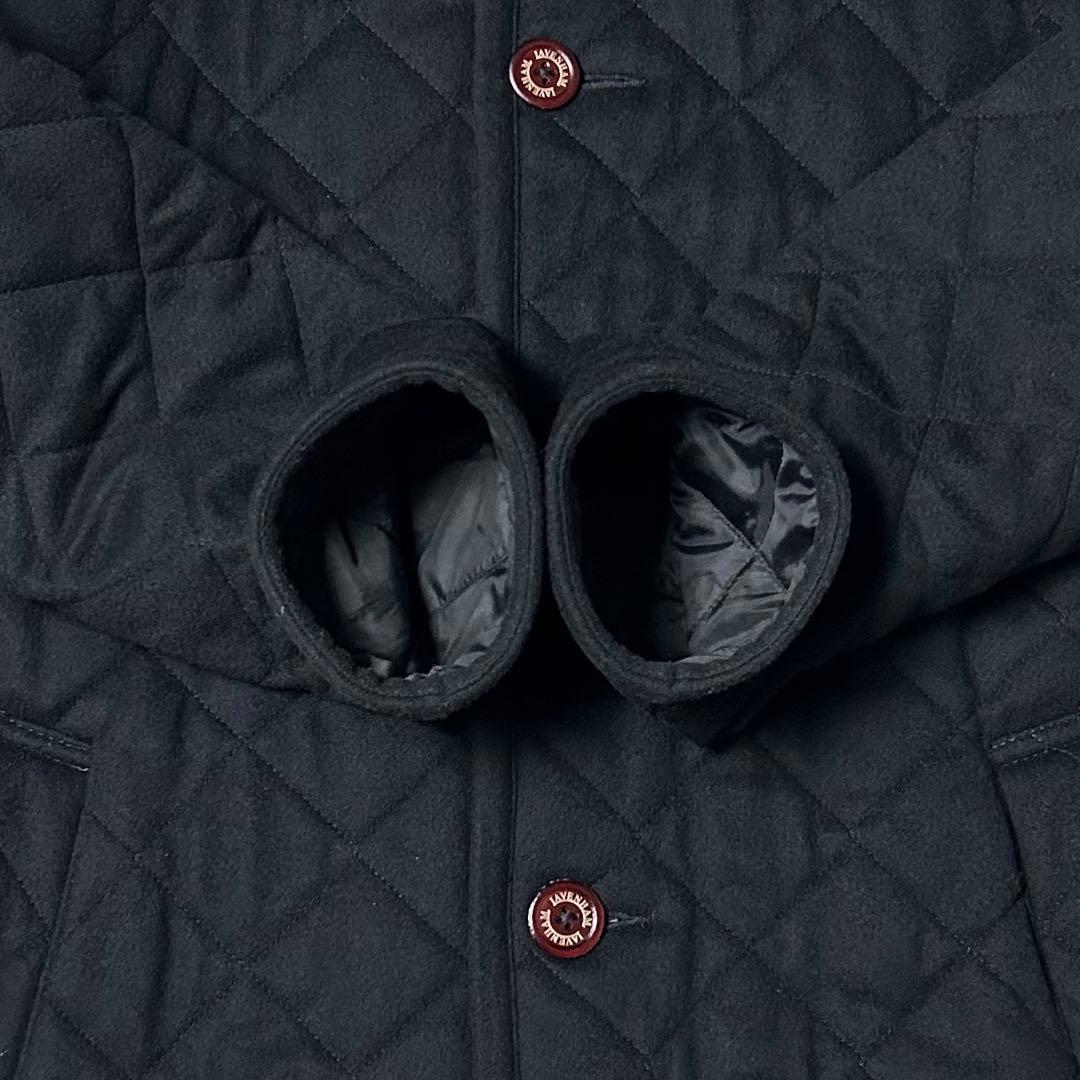 ラベンハム × タケオキクチ 別注 キルティングコート メンズ 38 ウール