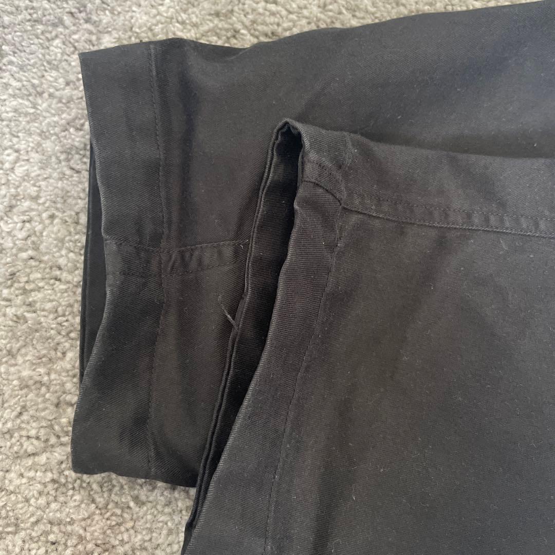 パープルレーベル　クールマックスチノワイドテーパードパンツ