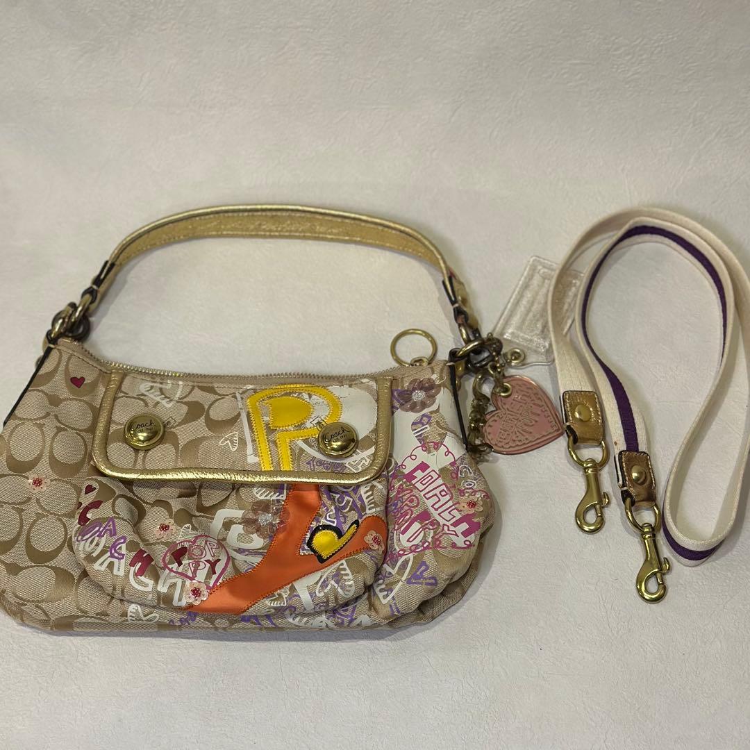 バッグ coachpoppy archive shoulder bag Y2K