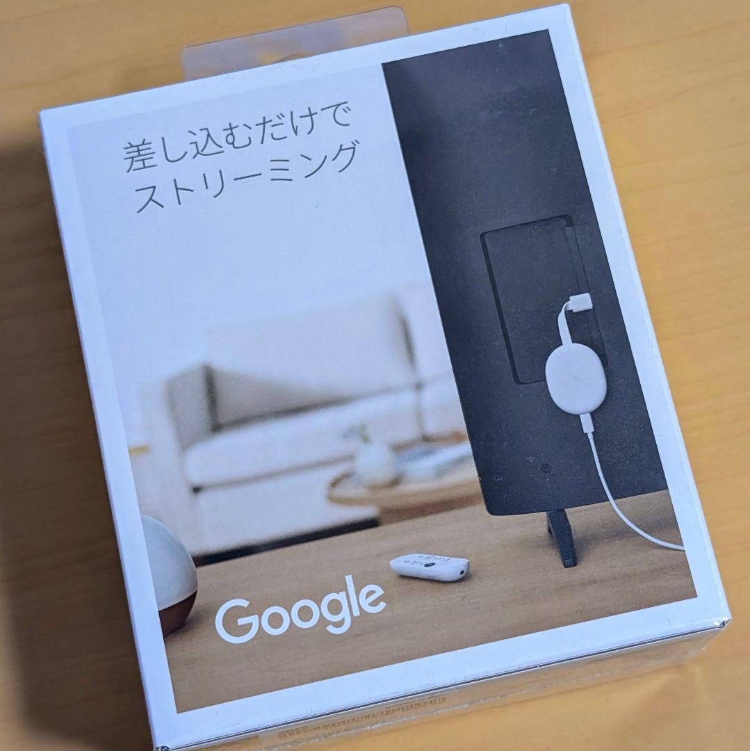 Chromecast with Google TV 4K 未開封・新品