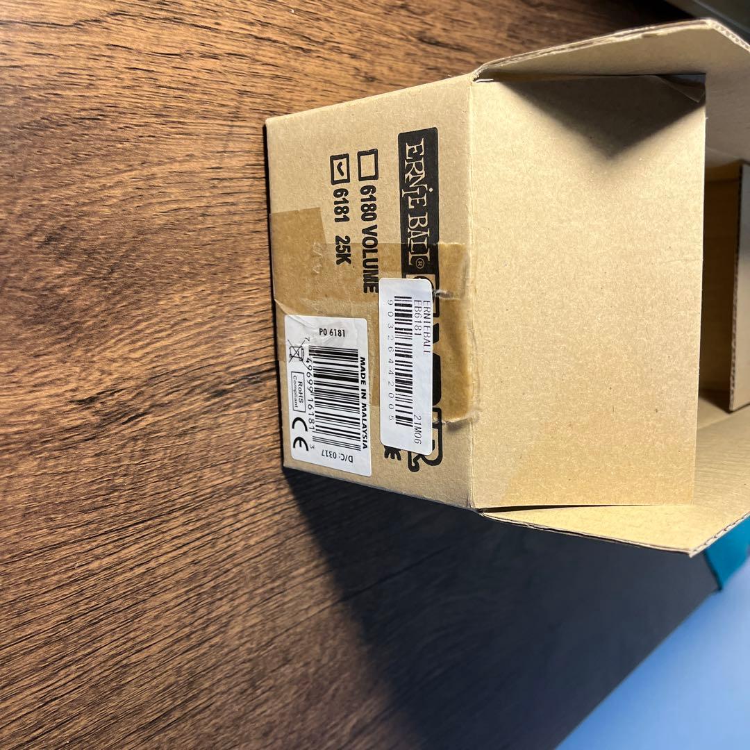ギター ERNIE BALL #6181 Volume Pedal Jr 25k