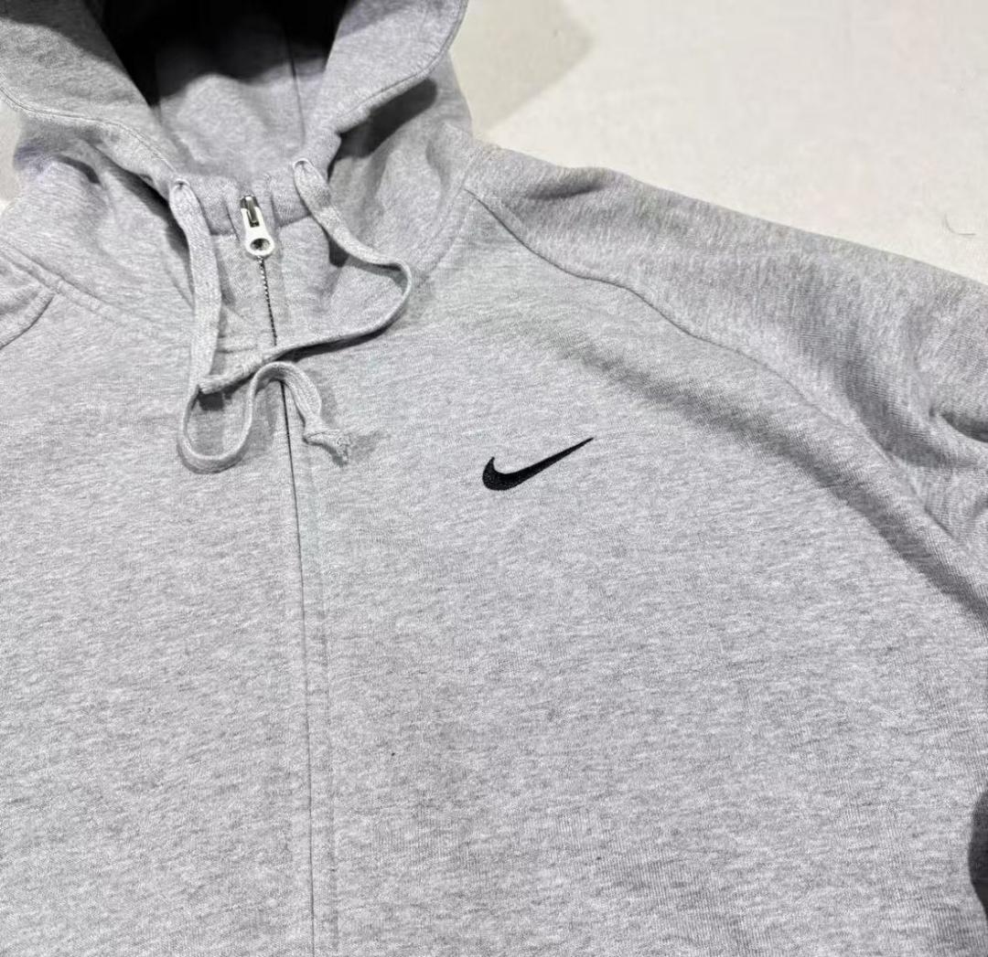 Nike Air Max グレー ジップアップパーカー