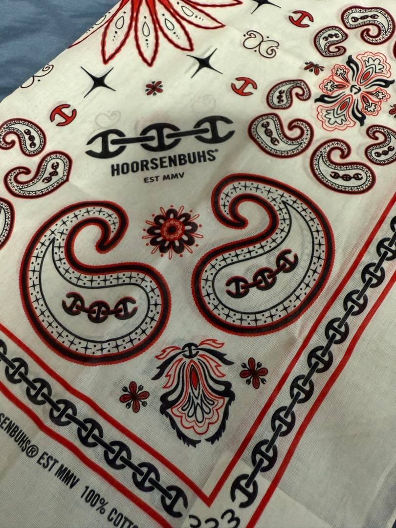 ⭐︎ぞうさん専用⭐︎HOORSENBUHS　 PAISLEY BANDANA