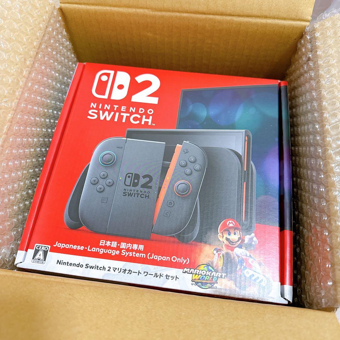 新品未開封品✨️Nintendo Switch2 日本語専用 マリオカート同封版