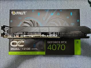 L*e様 GeForce RTX 4070 12GB DUAL (GDDR6)