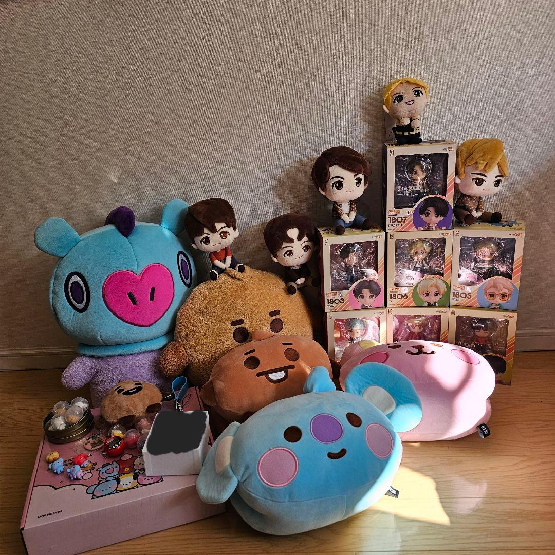 TinyTANねんどろいど、ぬいぐるみ、BT21ぬいぐるみ、その他まとめ売り