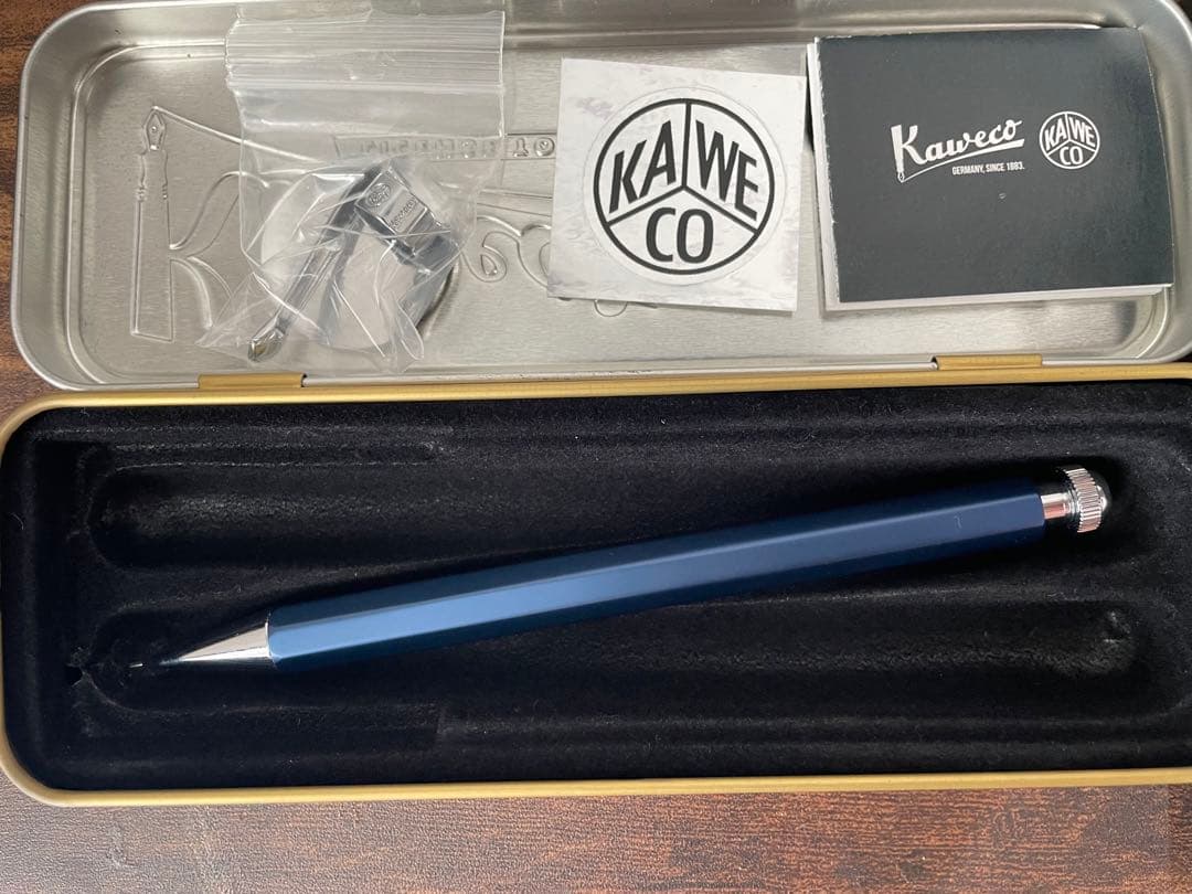 カヴェコ ペンスペシャル ブルー 0.5 クリップ付