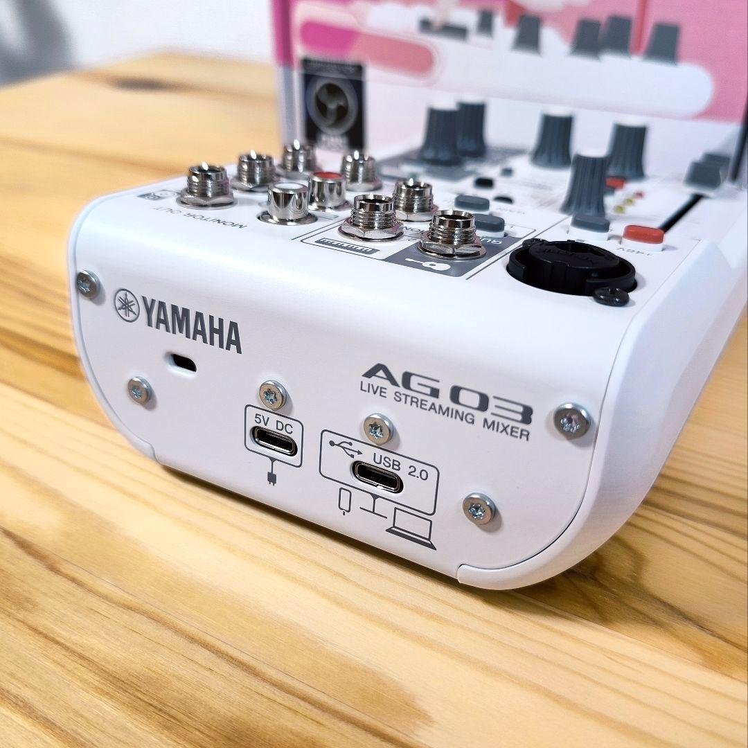 YAMAHA AG03MK2│ホワイトモデル ( 未使用に近い )