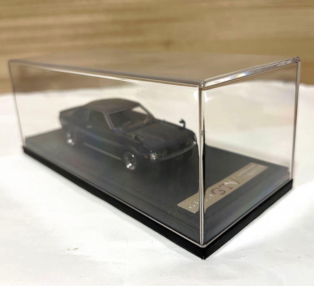 イグニッションモデル　1/43 トヨタ　セリカ　1600GTV パープル