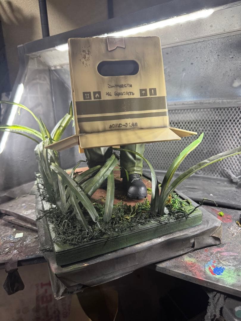 一番くじ L GEAR SOLID A賞 スネーク　リペイントジオラマ