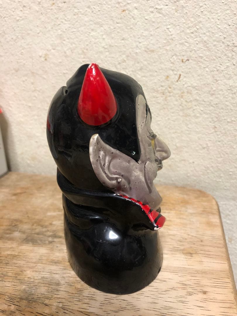ビンテージ50s デビル　悪魔　貯金箱　ミッドセンチュリー ネイバーフッド　死神