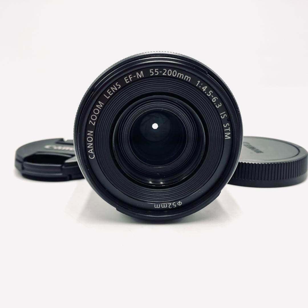 Canon EF-M 55-200mm F4.5-6.3 IS STM ブラック